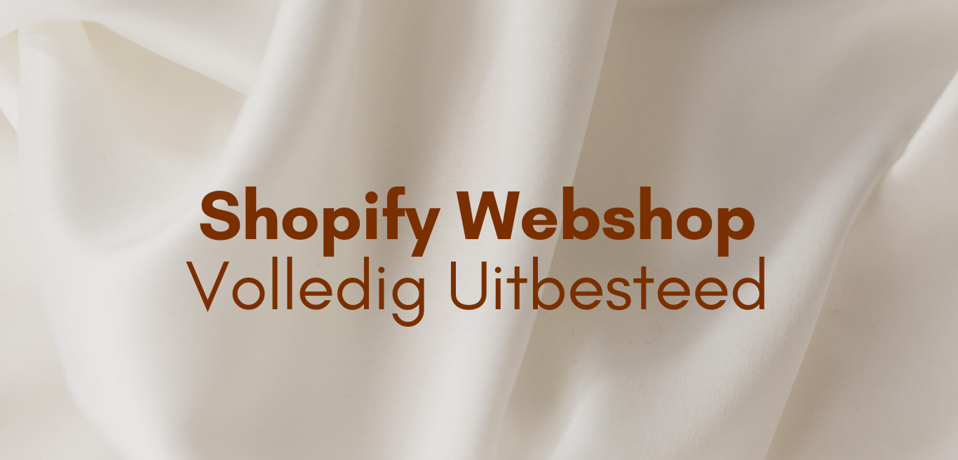 Shopify webshop - Done for You