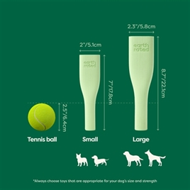 Earth Rated Chew Toy Rubber 7X5 cm