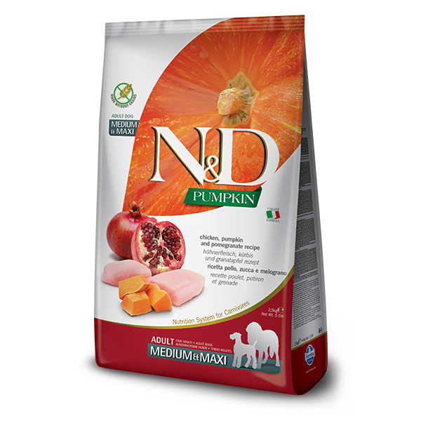 Farmina - N&D Pumpkin Chicken Adult Medi/ Maxi