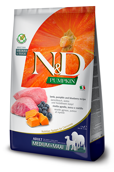 Farmina - N&D Pumpkin Lamb Adult Medi/ Mexi
