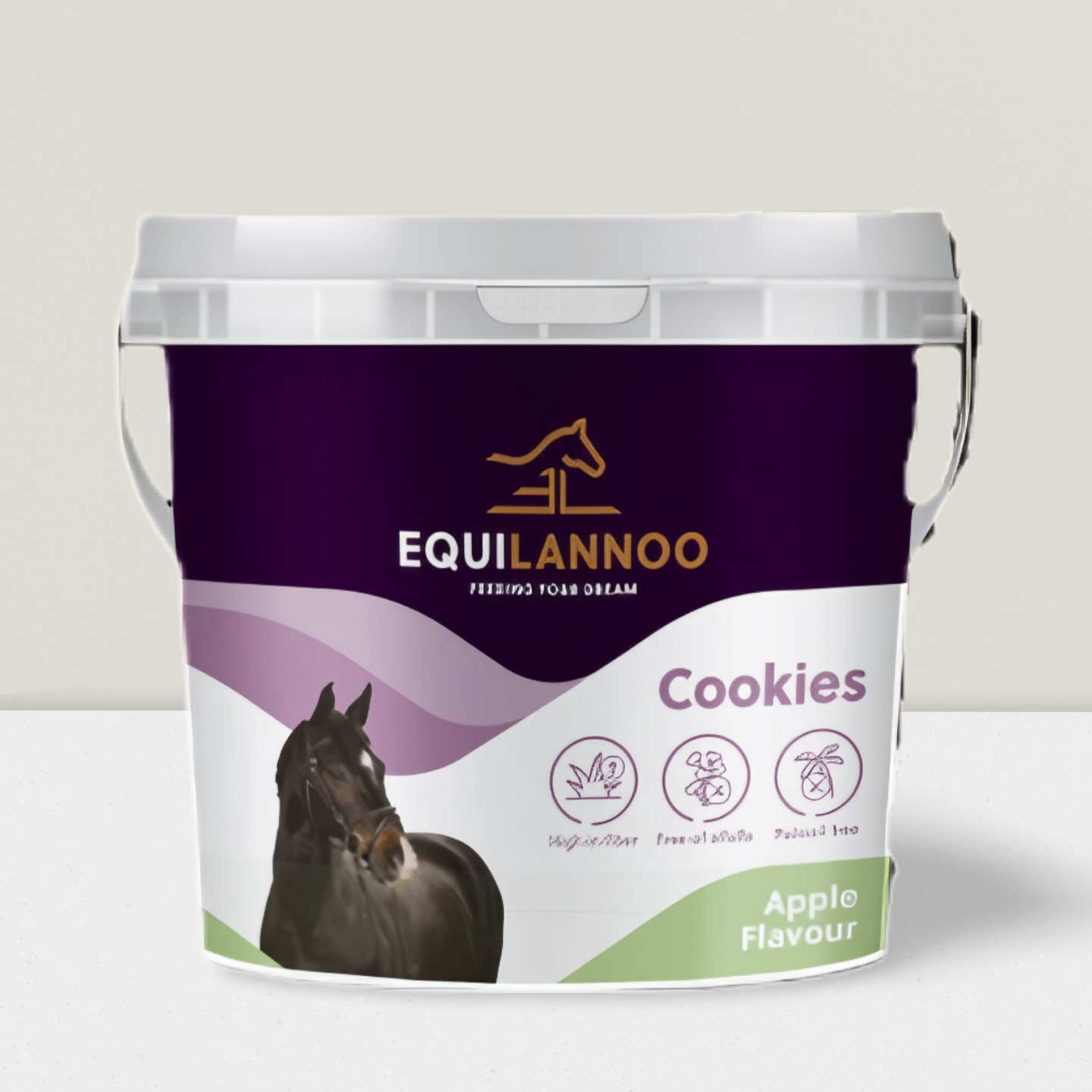 Paardensnack Equilannoo Cookies Apple β 1,5 kg. π΄π