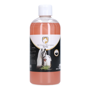 Excellent Hi Gloss Shampoo Tea Tree – Verzorgende concentraat shampoo voor paarden