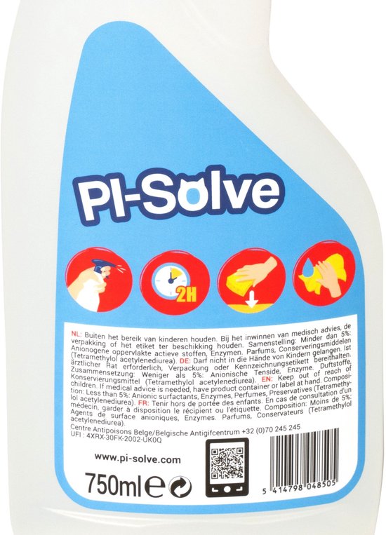 PI-Solve Cat Urine Remover 750 ml