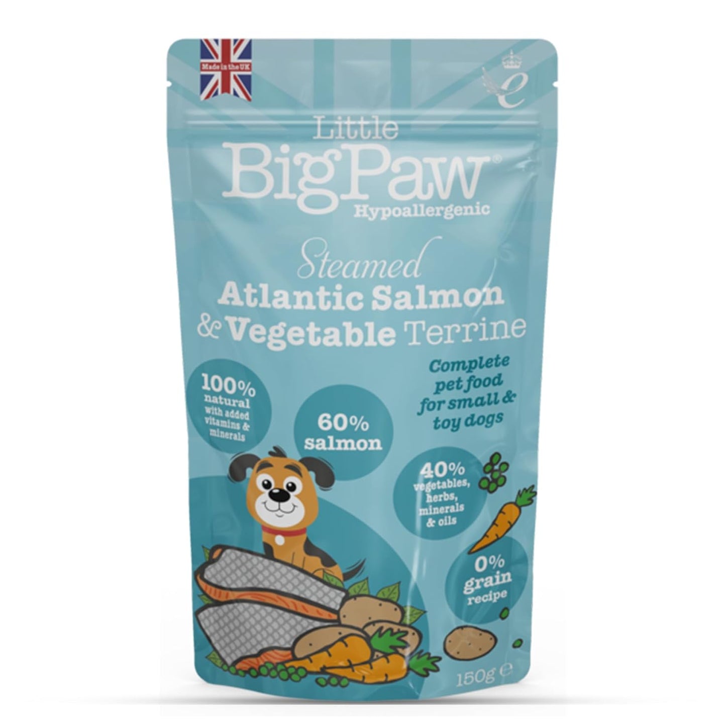 Little Big Paw - Salmon with vegetables
