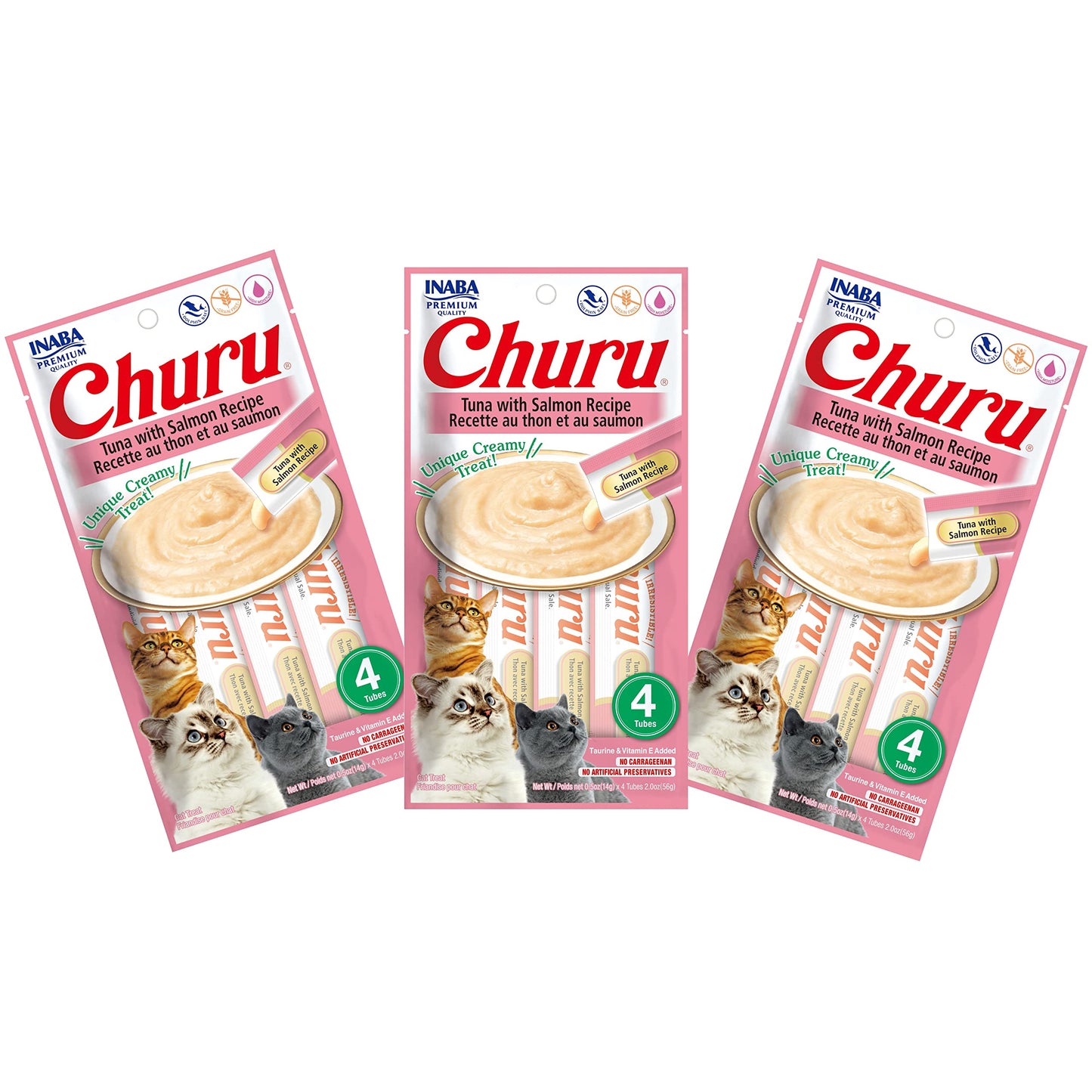 Inaba - Churu Salmon 12 Pack = 48 Tubes