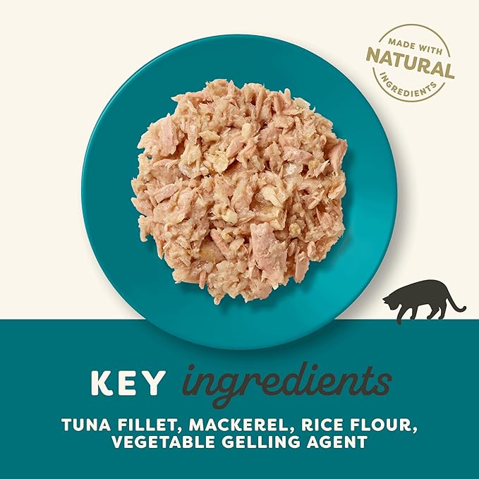Applaws - Quik Serve Jelly Tuna Wholemeat & Mackerel 12 x 70 gr