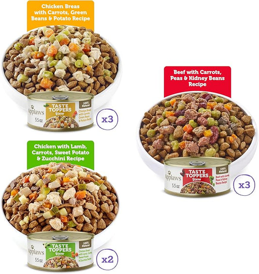 Applaws - Dog Taste Toppers in Stew 8 x 156 gr