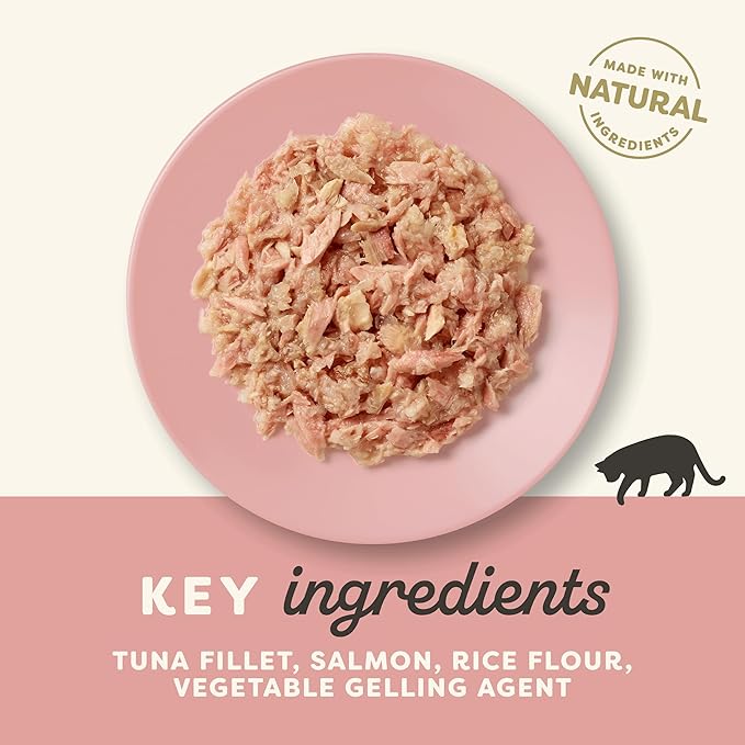 Applaws - Quik Serve Jelly Tuna Wholemeat & Salmon 12 x 70 gr