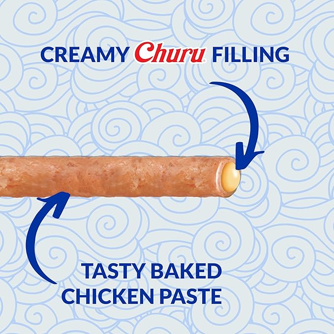 Inaba - Rolls Chicken Wraps Tuna with Scallop 12 pack = 48 Tubes