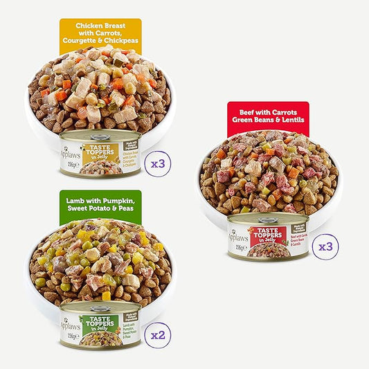 Applaws - Dog Taste Toppers in Jelly 8 x 156 gr