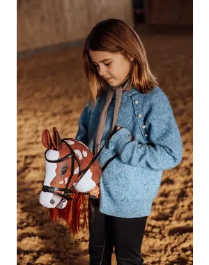 Hobbypaard Coco - Western Riding met Rood-Witte Aftekeningen