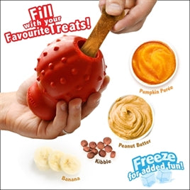 Nylabone Strong Rubber Cone met Baconsmaak