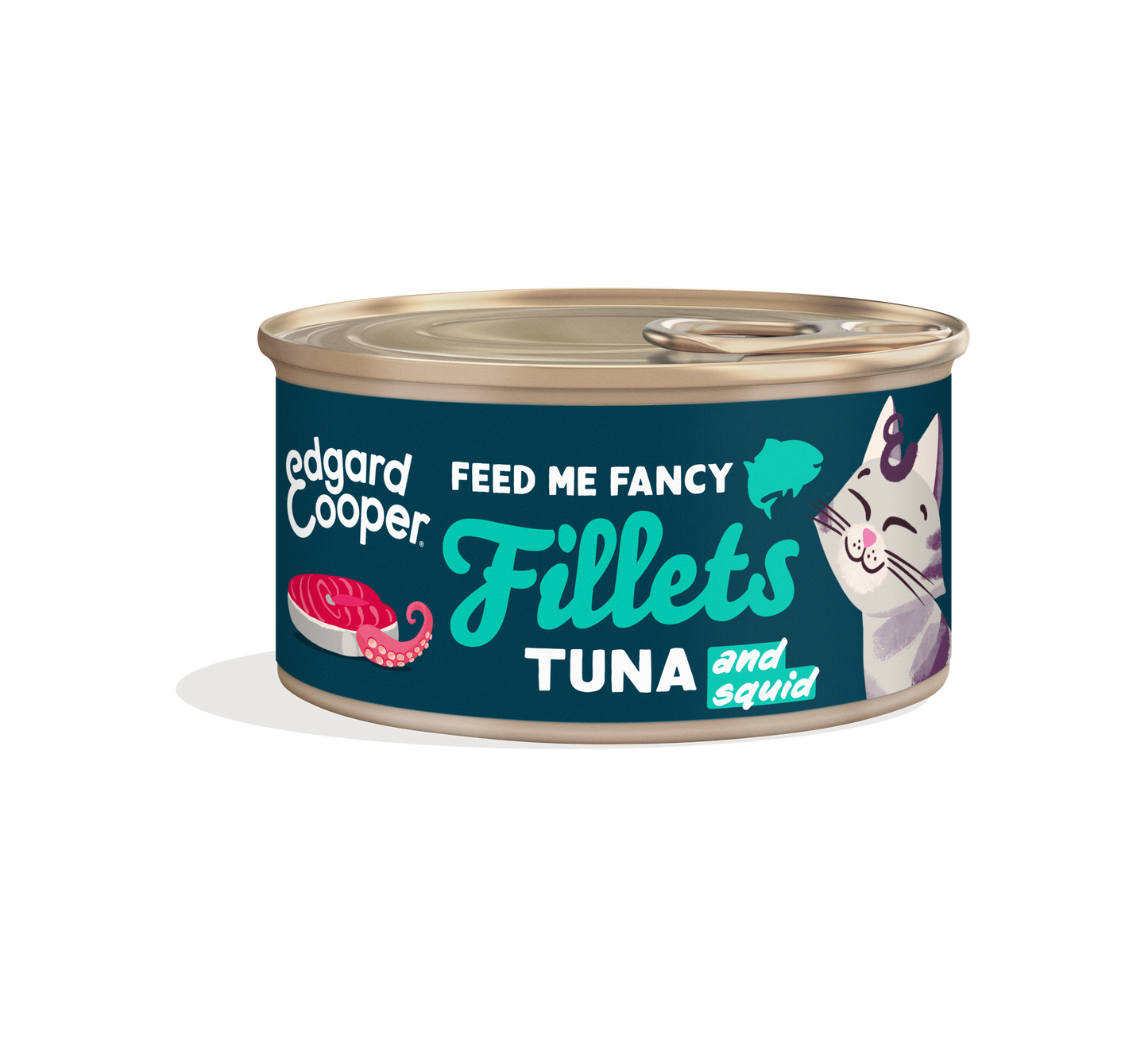 Edgard & Cooper – Wild-caught Pacific Tuna and Squid Fillets