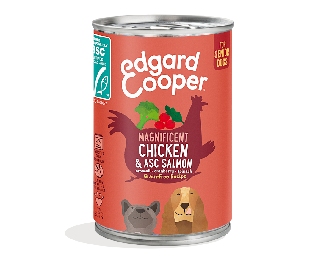 Edgard & Cooper - Senior Chicken & Salmon with broccoli, cranberry & kale