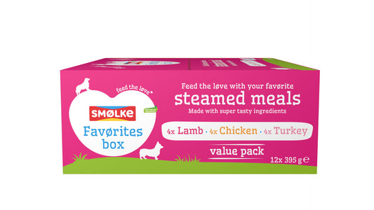 Smølke - Vers Gestoomd Multipack Favørites Box 12 x 395gr