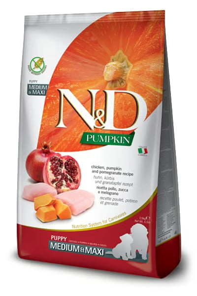 Farmina - N&D Pumpkin Chicken Puppy Medi/ Maxi