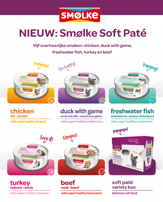 Smølke - Soft Paté Variety Box 16 x 80gr