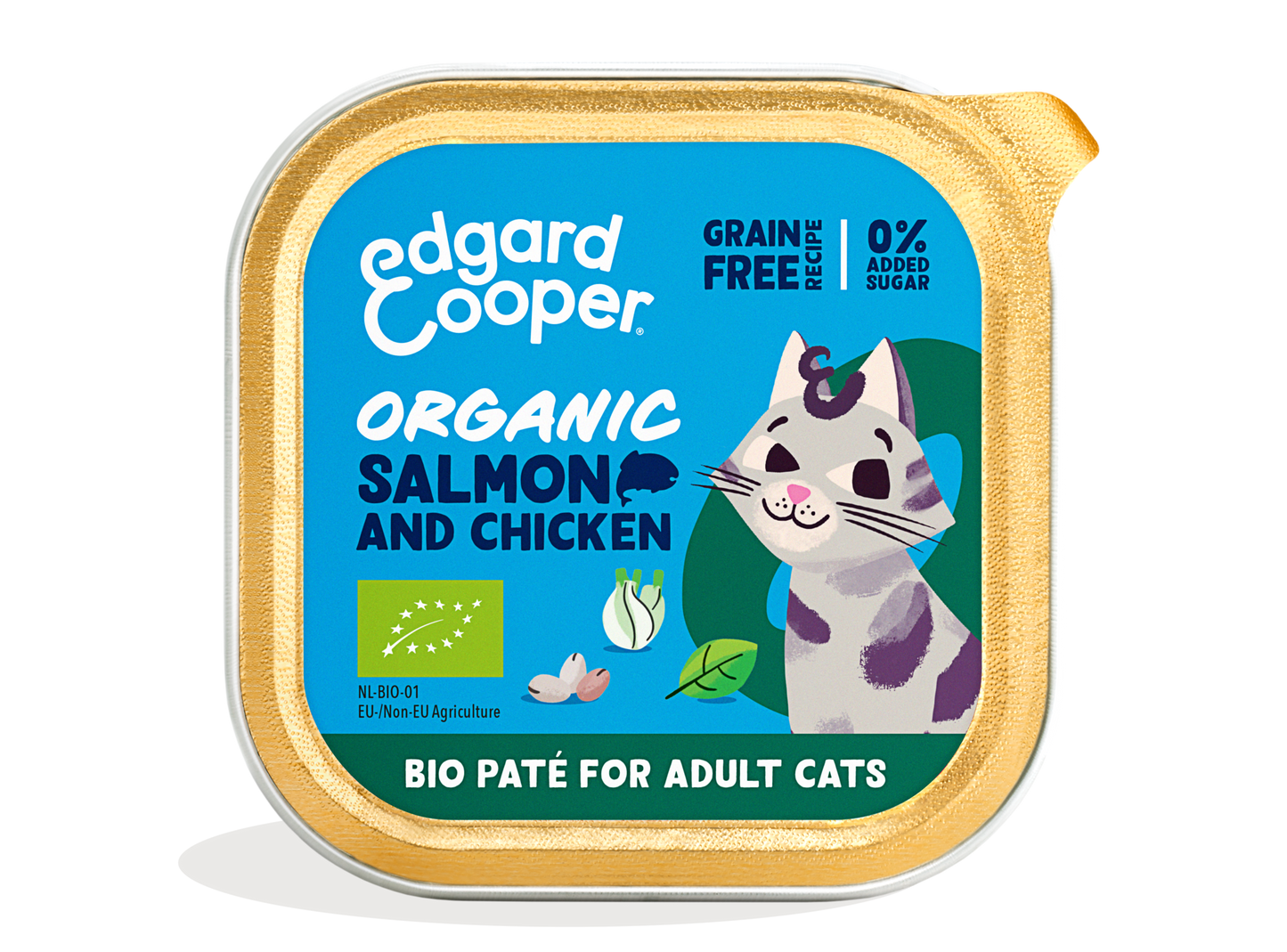 Edgard & Cooper - Organic Salmon and Chicken paté