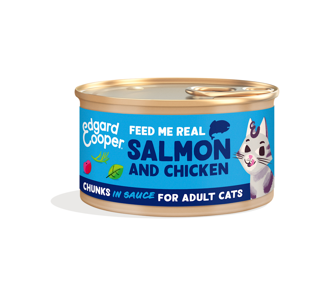 Edgard & Cooper - MSC Salmon and Free-Run Chicken chunks in sauce