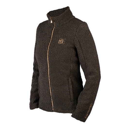 Teddy Vest Francesca – Warme & Zachte Bodywarmer in Dark Chocolate