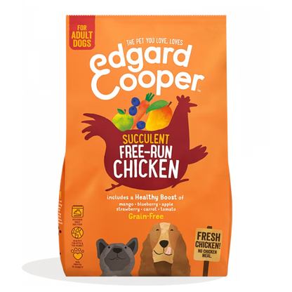 Edgard & Cooper - Adult Fresh-Run Chicken with mango, blueberry, apple and carrot - Dierenshop Lady