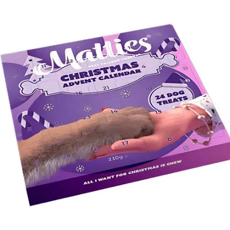 Matties Kerst Adventkalender voor Honden - 24 Snacks