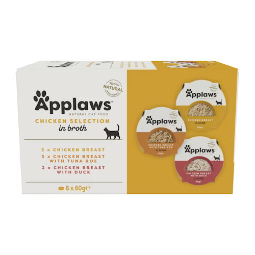 Applaws - Pots Multipack Chicken Selection 8 x 60 gr