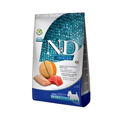 Farmina - N&D Ocean Salmon Adult Mini - Dierenshop Lady