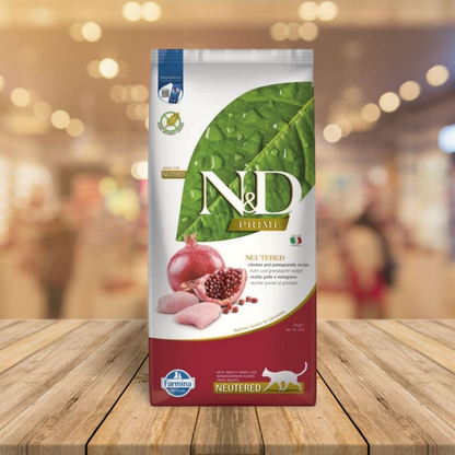 Farmina - N&D Prime Neutered Cat Chicken - Dierenshop Lady