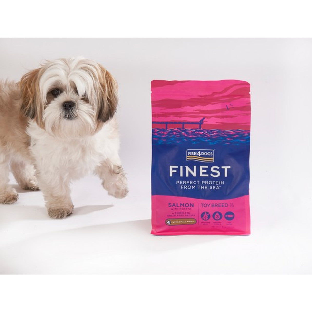 Fish4Dogs - Adult Toy Salmon with Potato