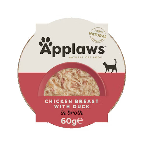 Applaws - Pots Juicy Chicken & Duck 10 x 60 gr