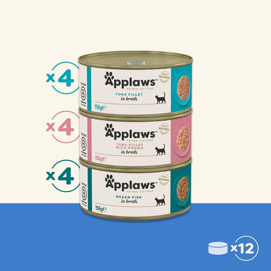 Applaws - Can Multipack Fish Selection  12 x 156 gr