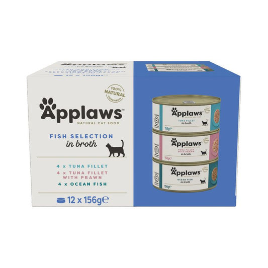 Applaws - Can Multipack Fish Selection  12 x 156 gr