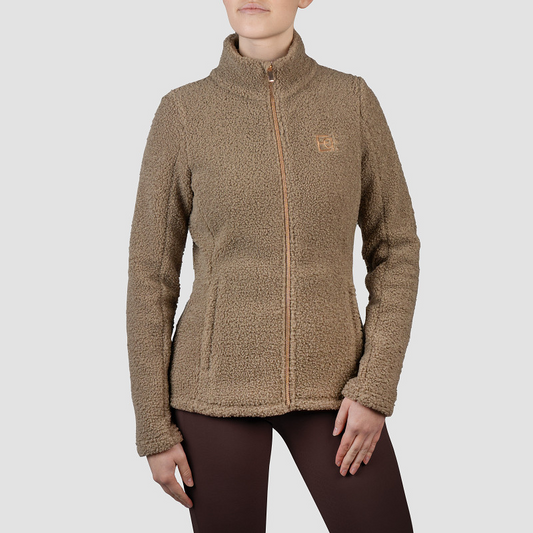 Teddy Vest Francesca – Warme & Zachte Bodywarmer in Mokka