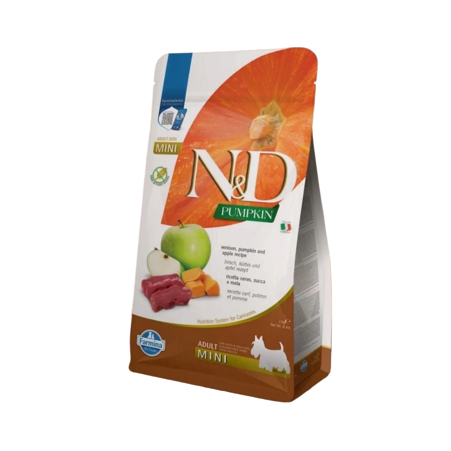 Farmina - N&D Pumpkin Venison Adult - Dierenshop Lady