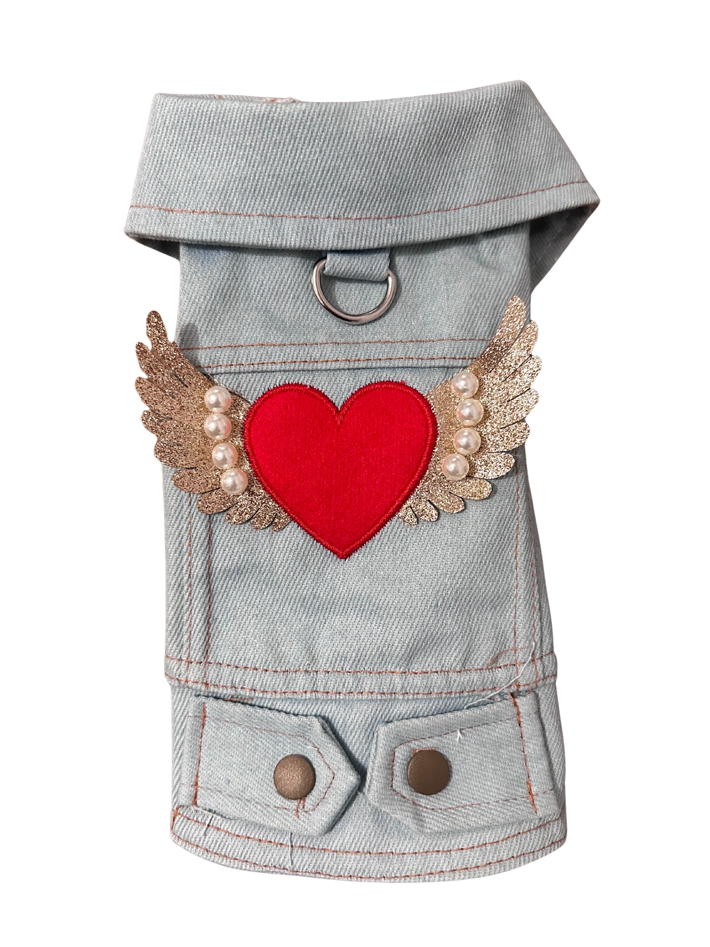 Stijlvolle Denim Hondenjasje