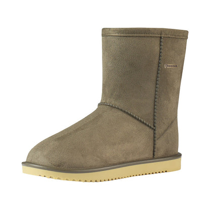 Waterdichte Outdoorlaars met Imitatiebont - Forest Green - Dierenshop Lady