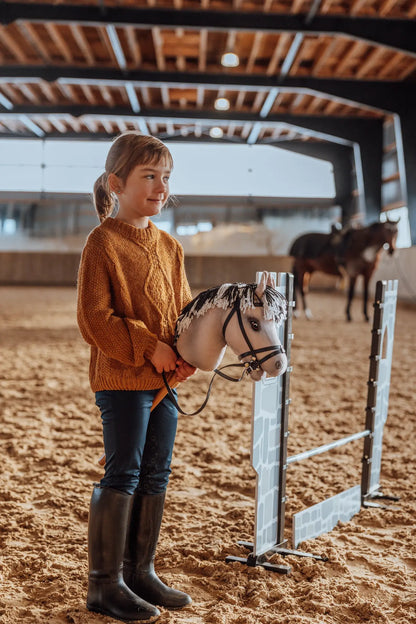 Stokpaard Luna - Zandkleurig Fjordpaard met Witte Bles - Dierenshop Lady