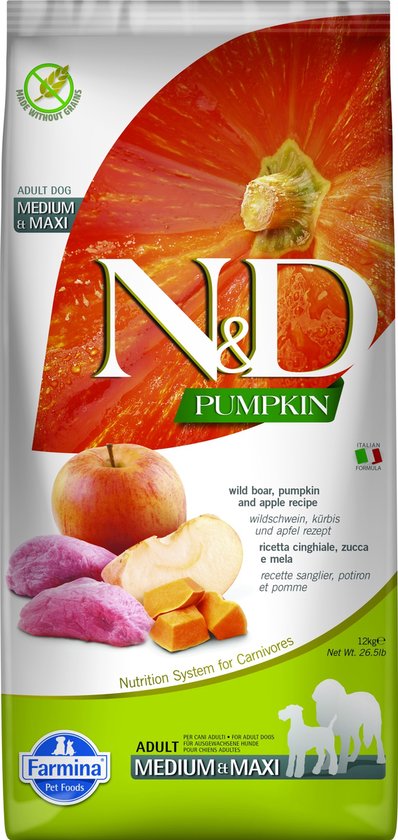 N&D Pumpkin Wild Boar Adult Medi Maxi