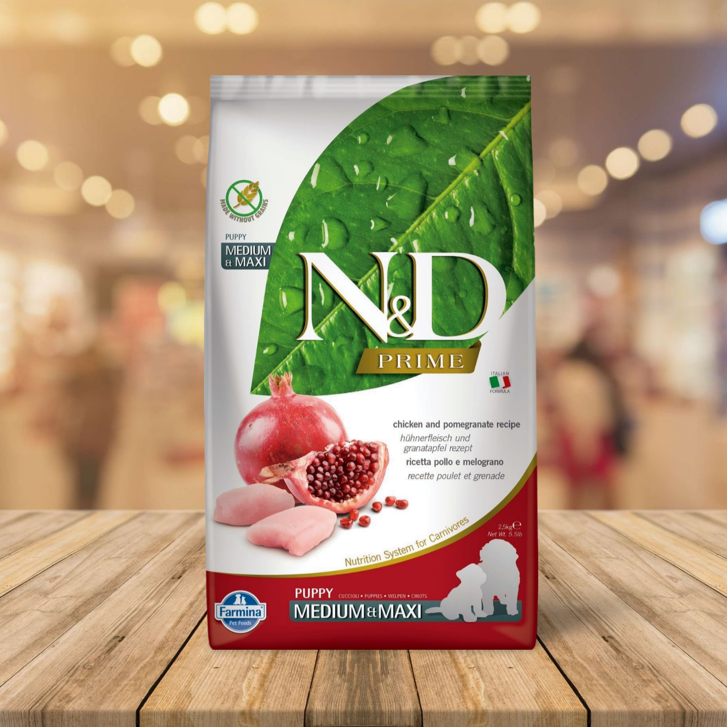 Farmina - N&D Prime Chicken Puppy Medi/ Maxi - Dierenshop Lady