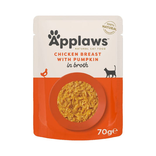 Applaws - Quik Serve Chicken & Pumpkin 12 x 70 gr