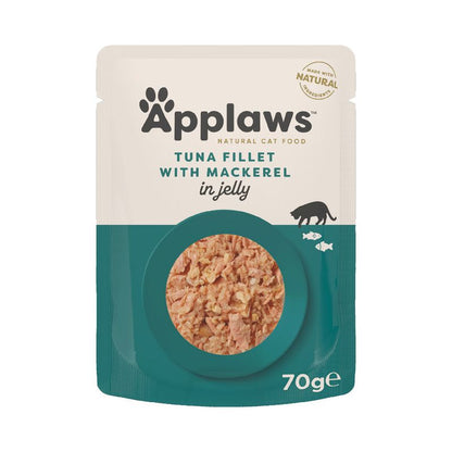 Applaws - Quik Serve Jelly Tuna Wholemeat & Mackerel