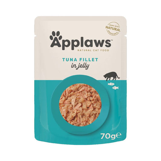 Applaws - Quik Serve Jelly Tuna Wholemeat 12 x 70 gr