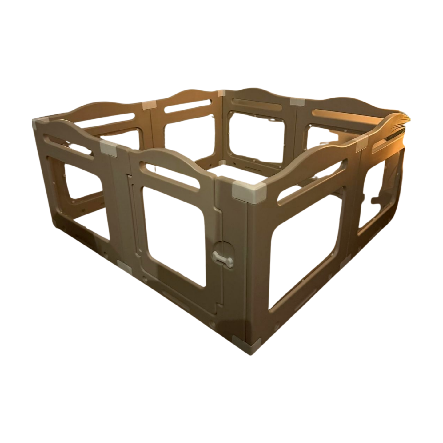 Puppyren Transparant Acryl - 60cm Hoog - 7+1 Panelen