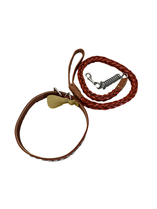 Honden halsband en riem boomer