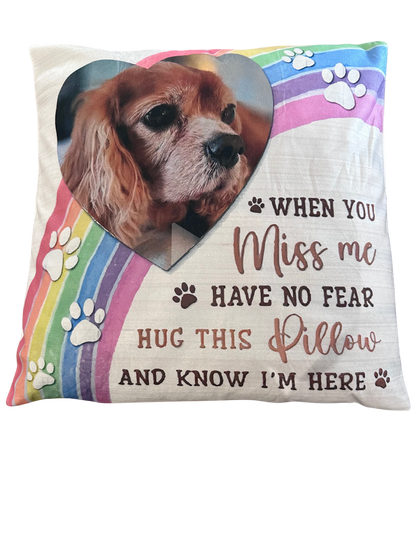 Gepersonaliseerd Decoratief Herdenkings Kussen