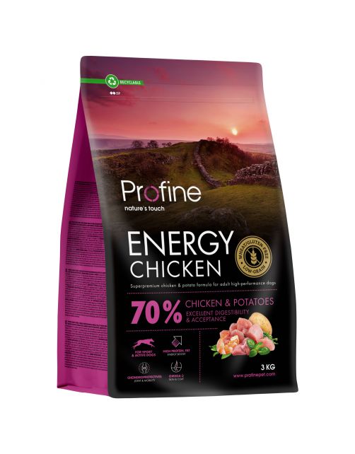 Profine - Adult  Energie Chicken & Potatoes - Dierenshop Lady