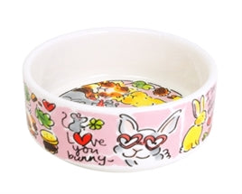 Blond Amsterdam Knaagdier voerbak Nuts About You 10X10X4 cm - Dierenshop Lady