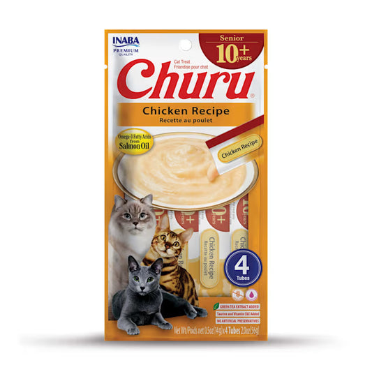 Inaba - Churu for Senior Chicken 12 Pack = 48 Tubes