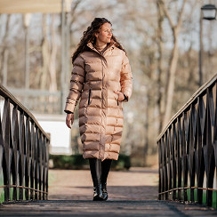 Horka Pufferjas Dames | Espresso Waterdicht, Winddicht & Warm